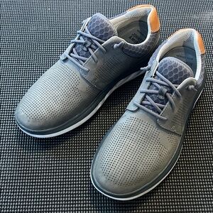 Men's Gray Johnston and Murphy Reactive Truefoam leather